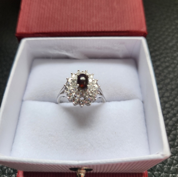 Ethiopian opal ring with adjustable size - Picture 3 of 4